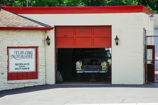 car, retro, old, car shop, repair, service, automotive, car wallpapers, tire, garage, door, shop, store front. More customers for an auto repair shop: what works