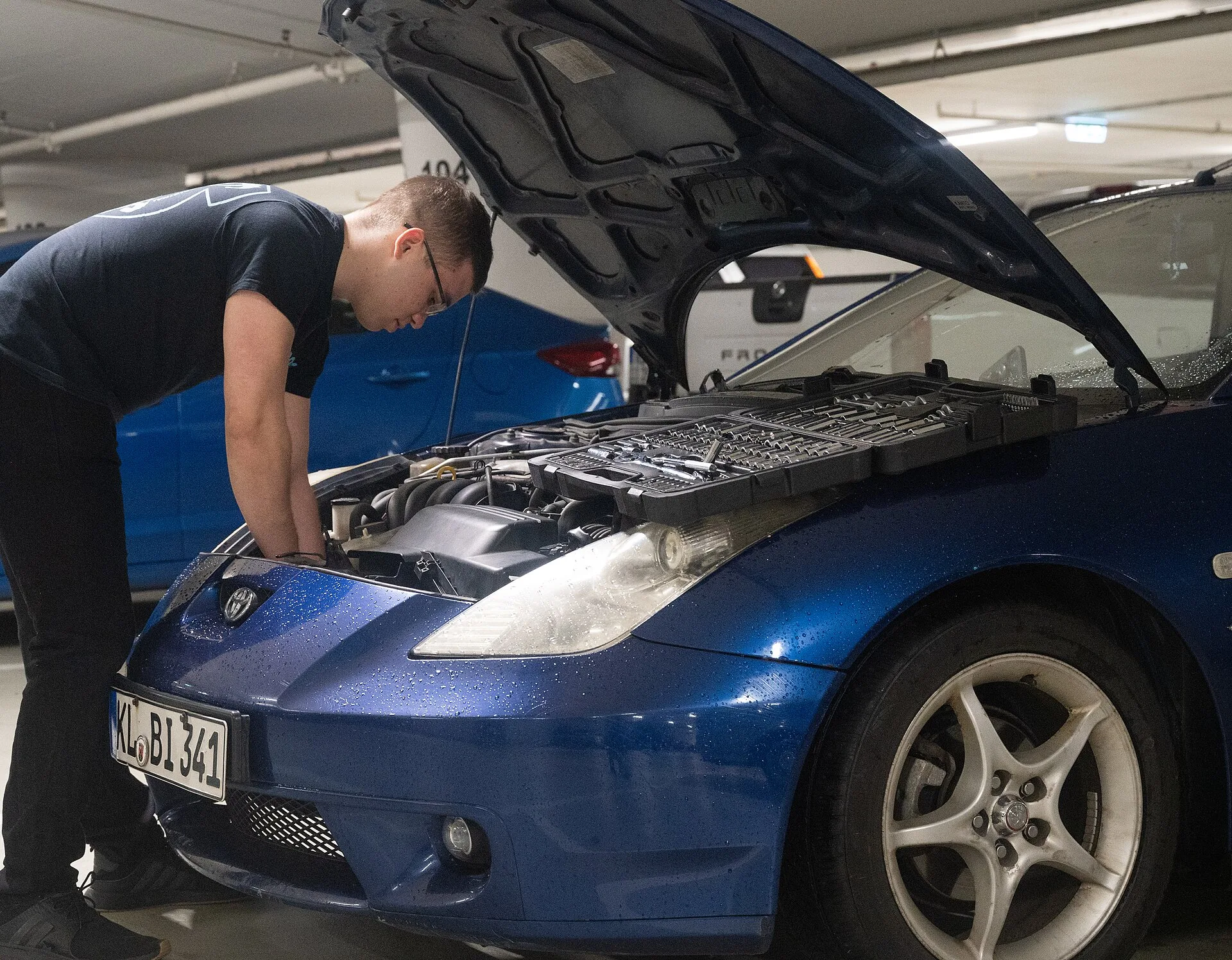 U.S. Air Force Airman 1st Class Joseph Bulik, 86th Vehicle Readiness Squadron vehicle management flight specialist, inspects his car at Ramstein Air Base, Germany, Oct. 20, 2021. Bulik was recently recognized as Airlifter of The Week for his innovation in the workplace and educating maintenance shop. Vehicle safety inspection requirements by province: overview